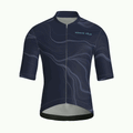 Contour Navy Jersey – Cycling Short Sleeve Race Fit