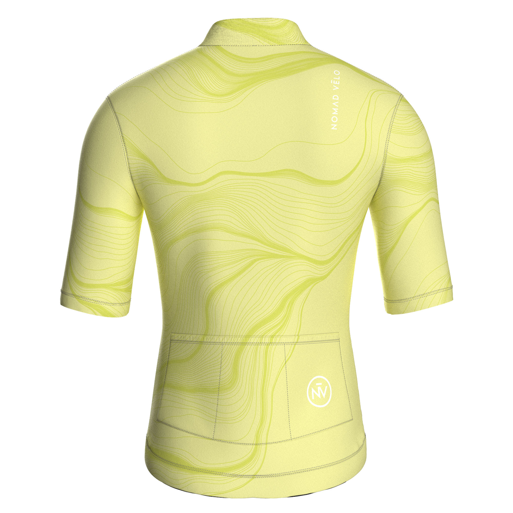 Contour Lime Jersey – Cycling Short Sleeve Race Fit