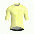Contour Lime Jersey – Cycling Short Sleeve Race Fit