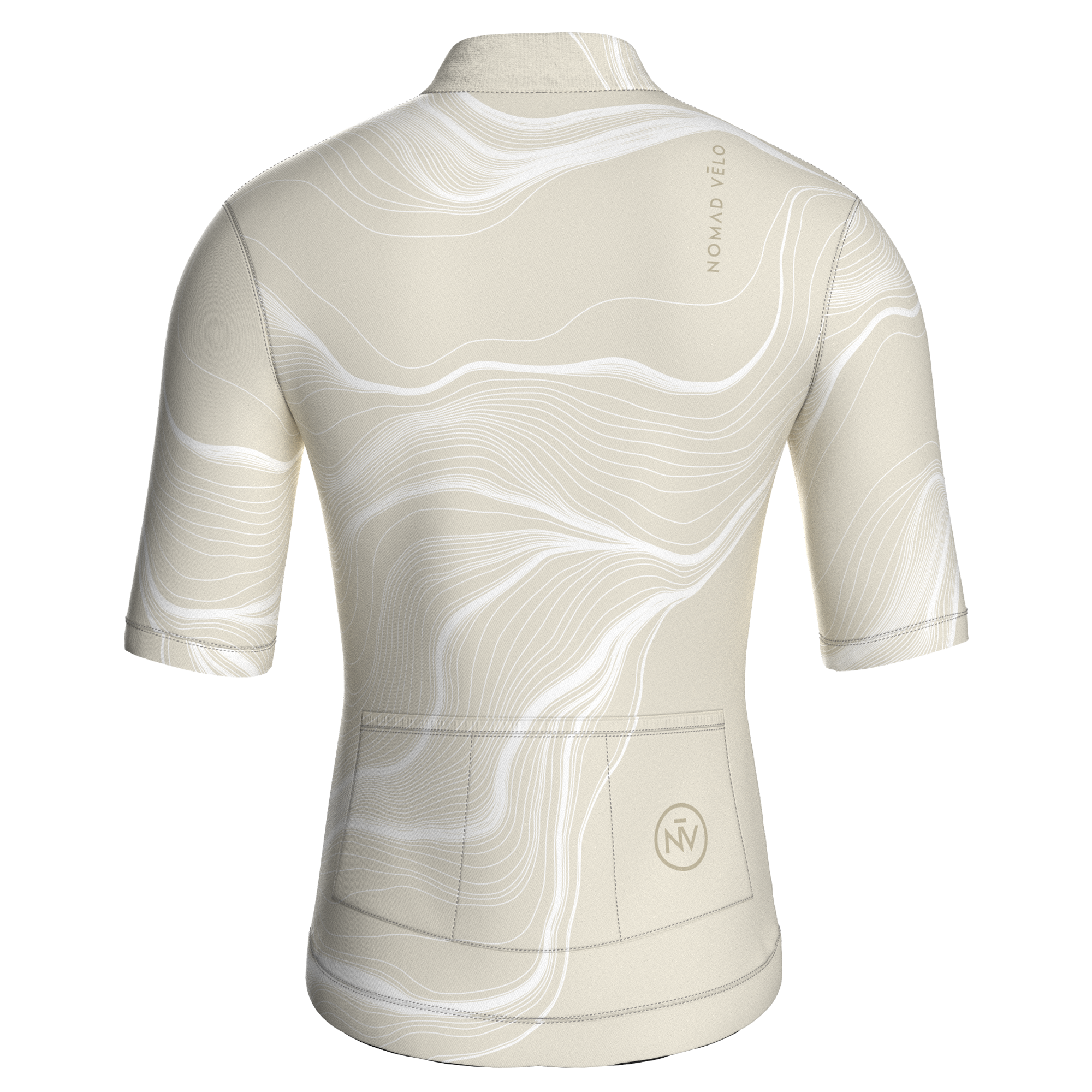 Contour Sand Jersey – Cycling Short Sleeve Race Fit