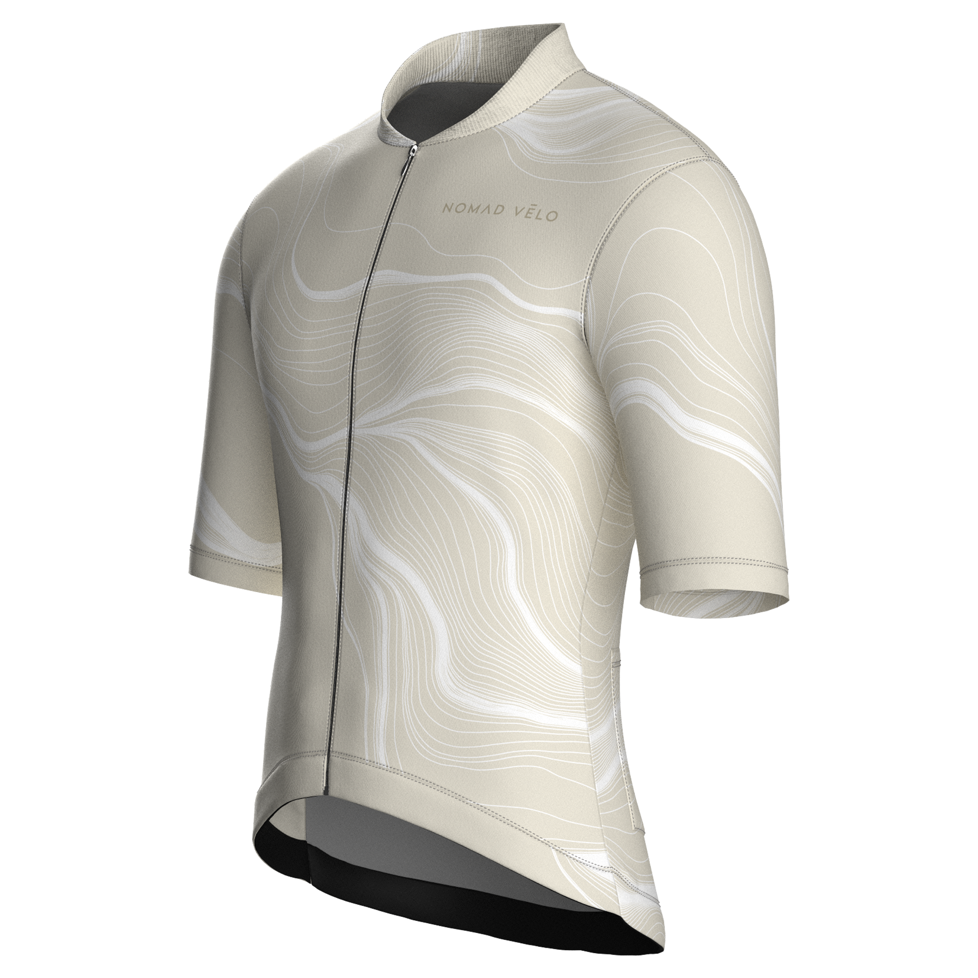 Contour Sand Jersey – Cycling Short Sleeve Race Fit