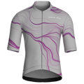 Contour Silver Jersey – Cycling Short Sleeve Race Fit