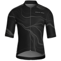 Contour Graphite Jersey – Cycling Short Sleeve Race Fit