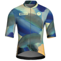 Painterly Blue Jersey – Cycling Short Sleeve Aero Fit Sublimated Artwork