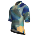 Painterly Blue Jersey – Cycling Short Sleeve Aero Fit Sublimated Artwork