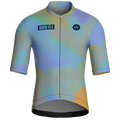 Painterly Pastel Jersey – Cycling Short Sleeve Aero Fit Iridescent Artwork
