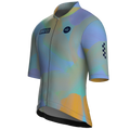 Painterly Pastel Jersey – Cycling Short Sleeve Aero Fit Iridescent Artwork
