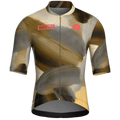 Painterly Bronze Jersey – Cycling Short Sleeve Aero Fit Sublimated Artwork