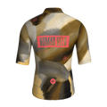 Painterly Bronze Jersey – Cycling Short Sleeve Aero Fit Sublimated Artwork