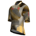 Painterly Bronze Jersey – Cycling Short Sleeve Aero Fit Sublimated Artwork