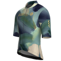 Painterly Sage Jersey – Cycling Short Sleeve Aero Fit Sublimated Artwork