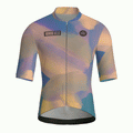 Painterly Sunset Jersey – Cycling Short Sleeve Aero Fit Sublimated Artwork