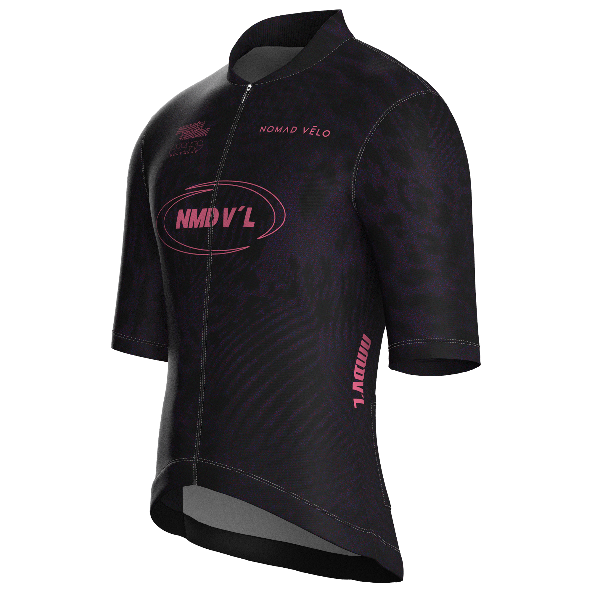 Panther Black Jersey – Cycling Short Sleeve Race Fit