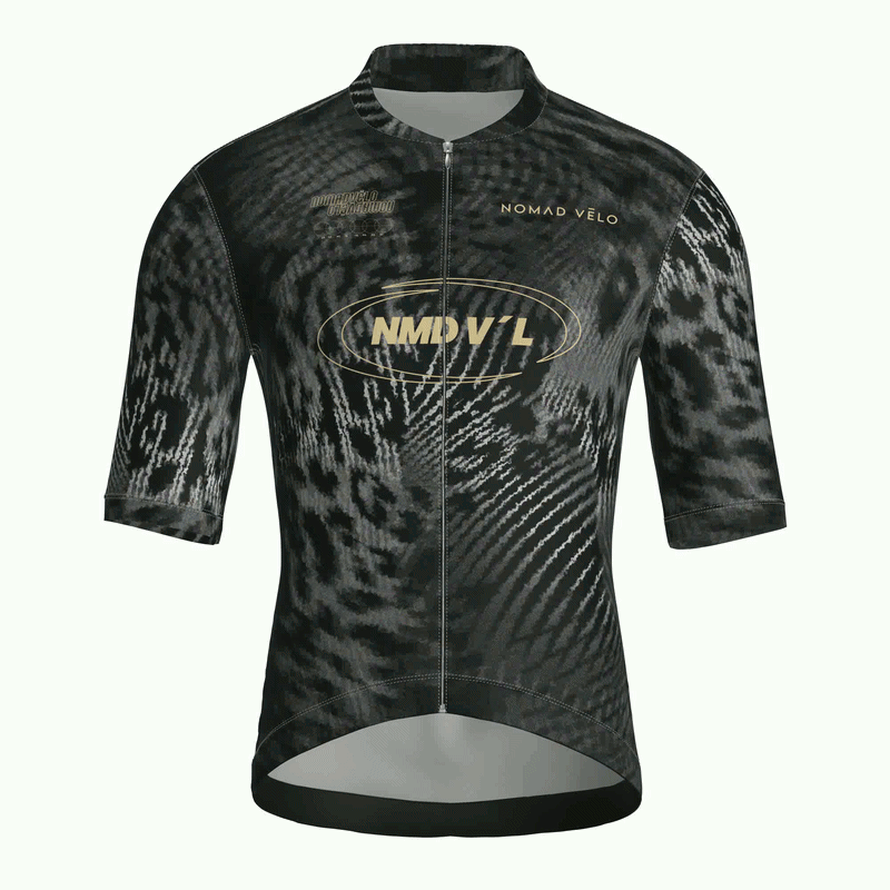 Panther Noir Jersey – Cycling Short Sleeve Race Fit