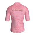 Deep Pink Aero Cycling Jersey - Deep Pink Jersey