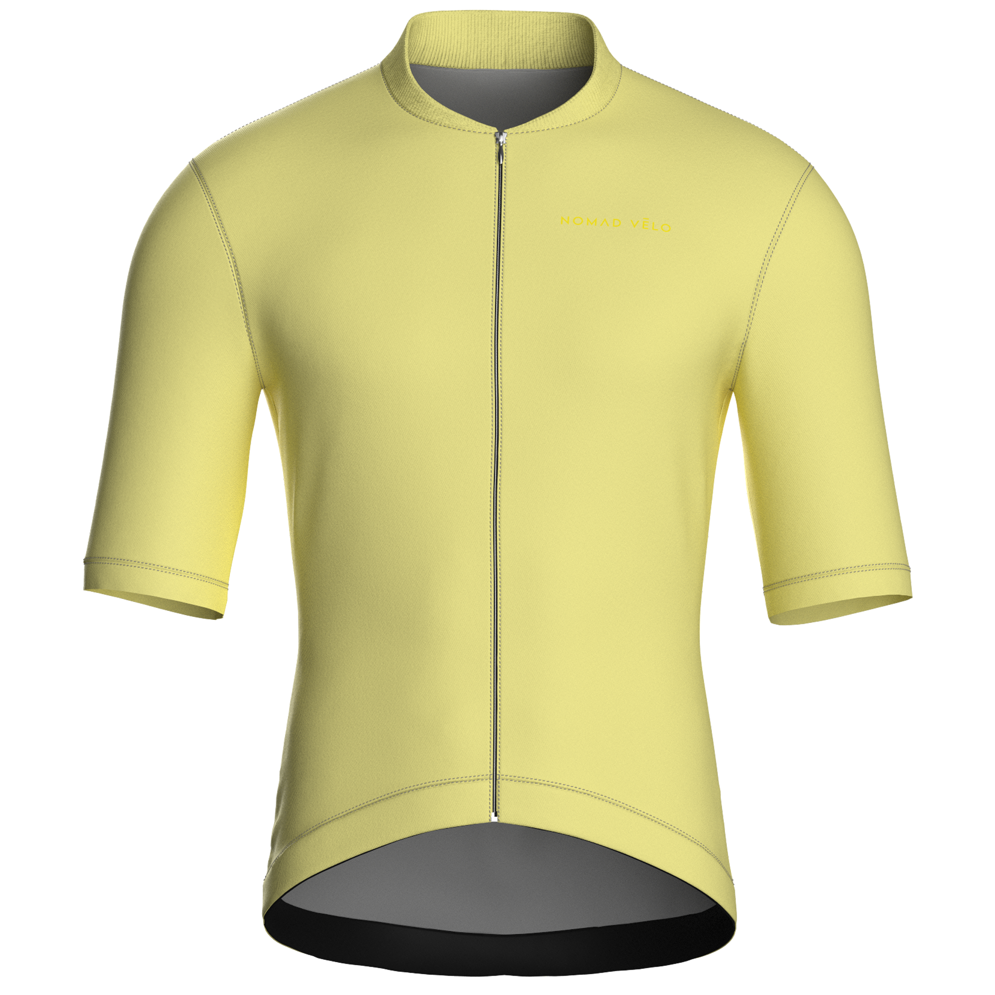 Pure Yellow Jersey – Cycling Short Sleeve Race Fit