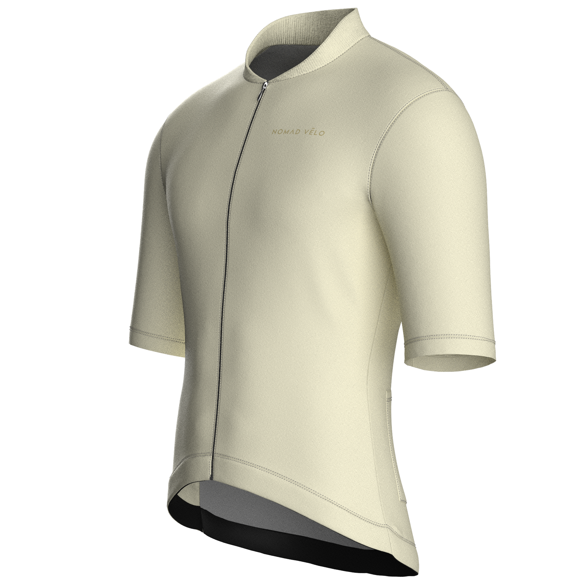 Pure Cream Jersey – Cycling Short Sleeve Race Fit