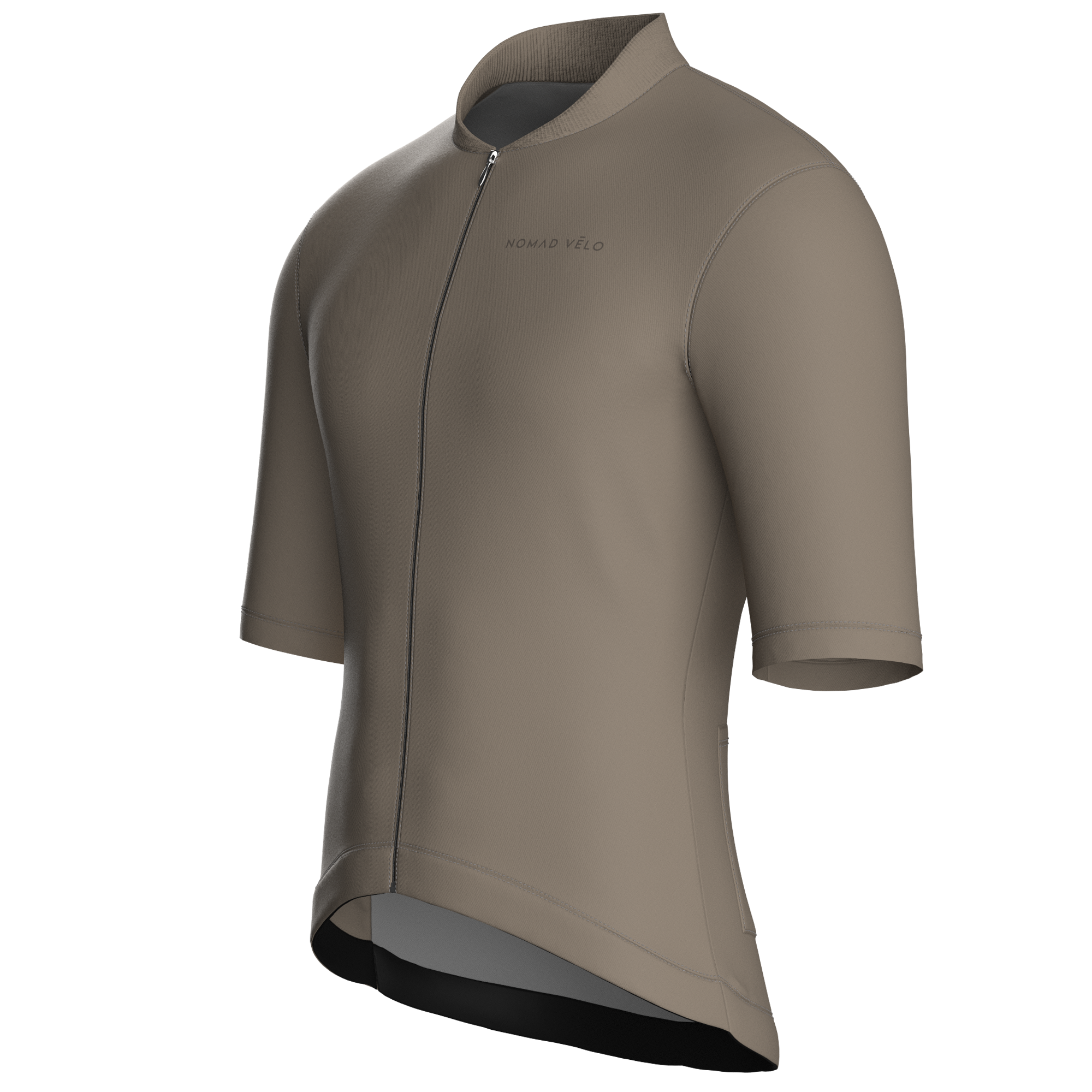 Pure Brown Jersey – Cycling Short Sleeve Race Fit