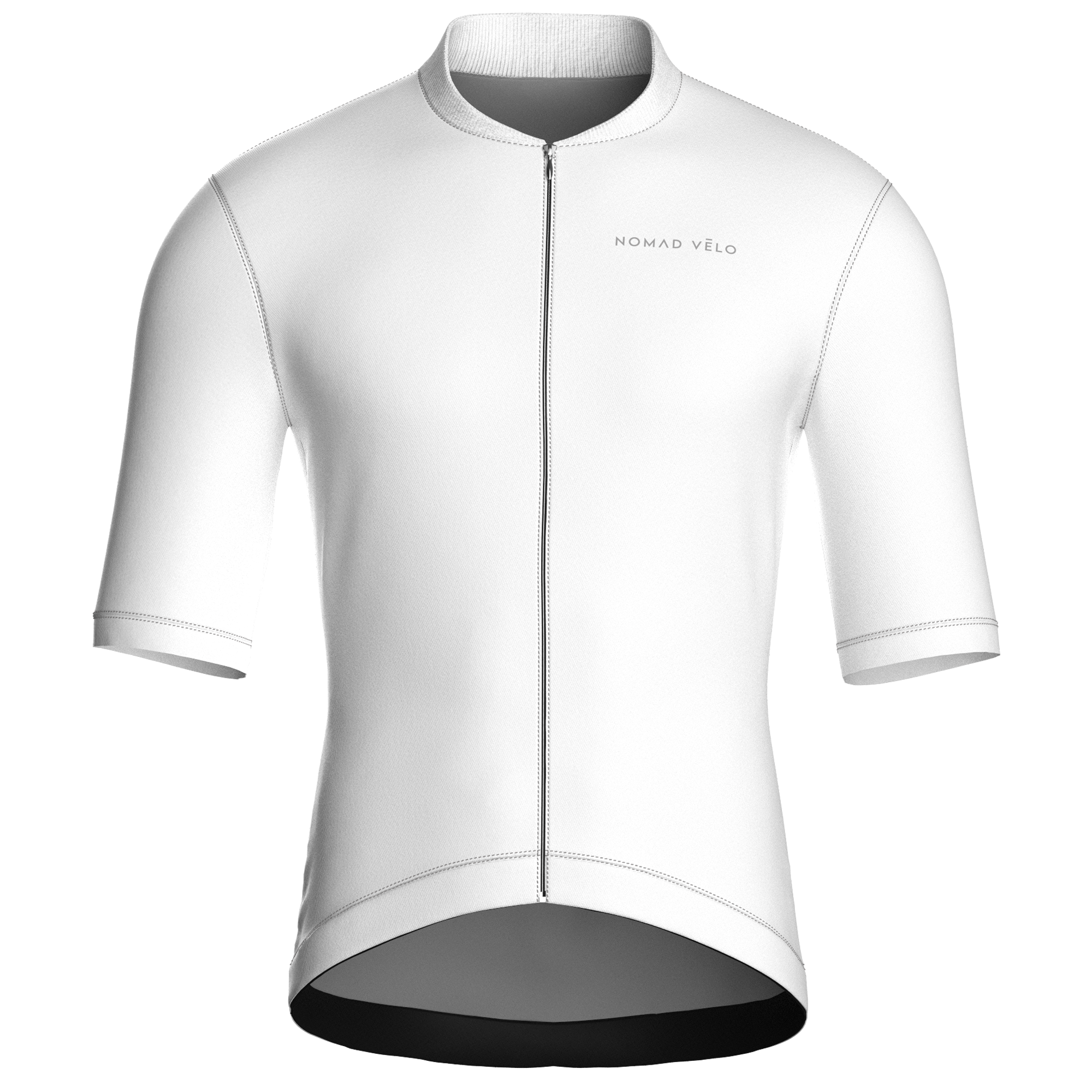 Pure White Jersey – Cycling Short Sleeve Race Fit