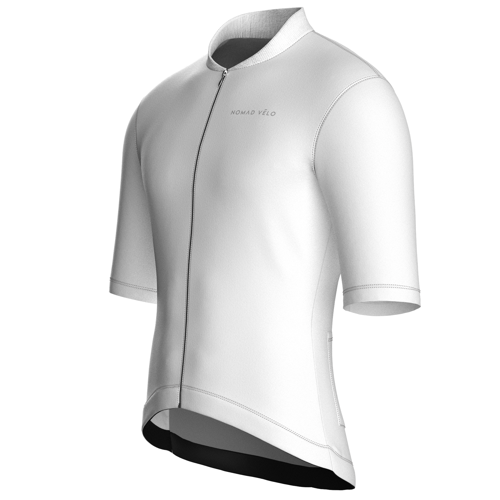 Pure White Jersey – Cycling Short Sleeve Race Fit