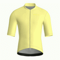 Pure Yellow Jersey – Cycling Short Sleeve Race Fit