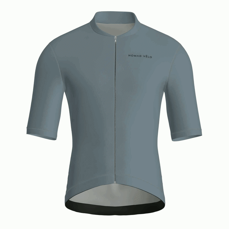 Pure Slate Jersey – Cycling Short Sleeve Race Fit