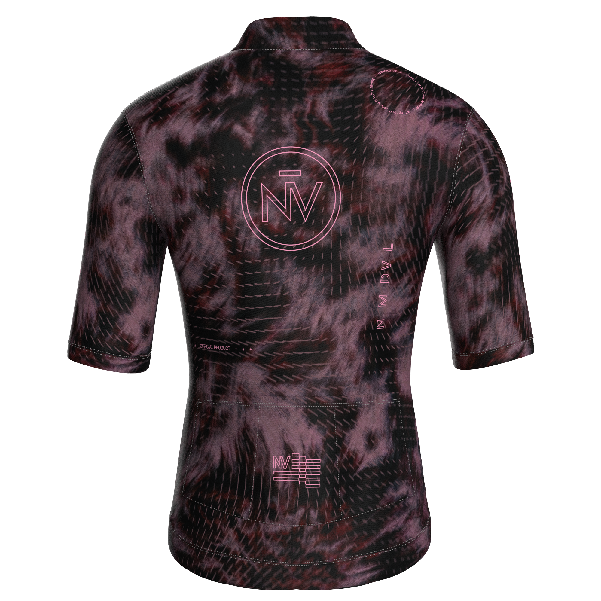 Phantom Wine Jersey – Cycling Short Sleeve Race Fit Sublimated Artwork