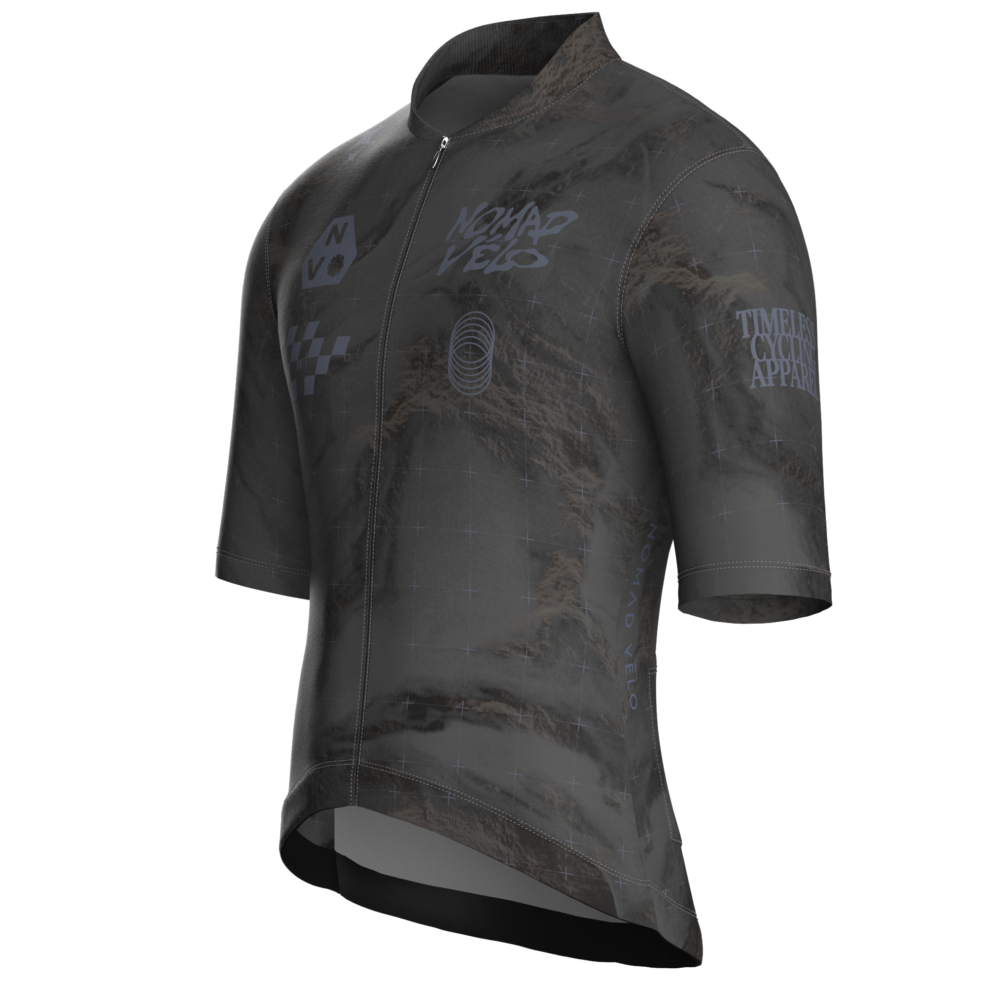 Legacy Black Jersey – Cycling Short Sleeve Race Fit