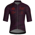 Legacy Plum Jersey – Cycling Short Sleeve Race Fit