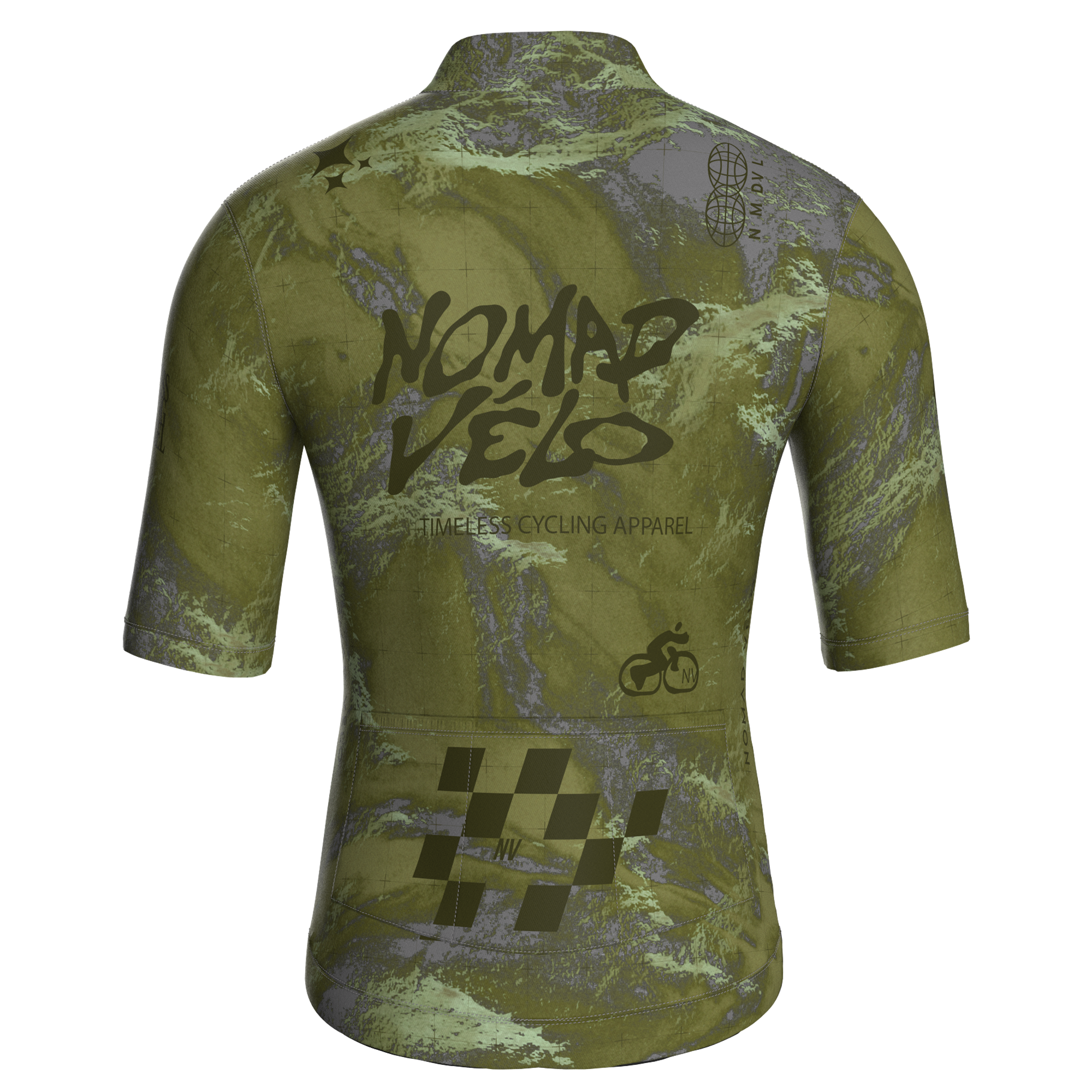 Legacy Olive Jersey – Cycling Short Sleeve Race Fit