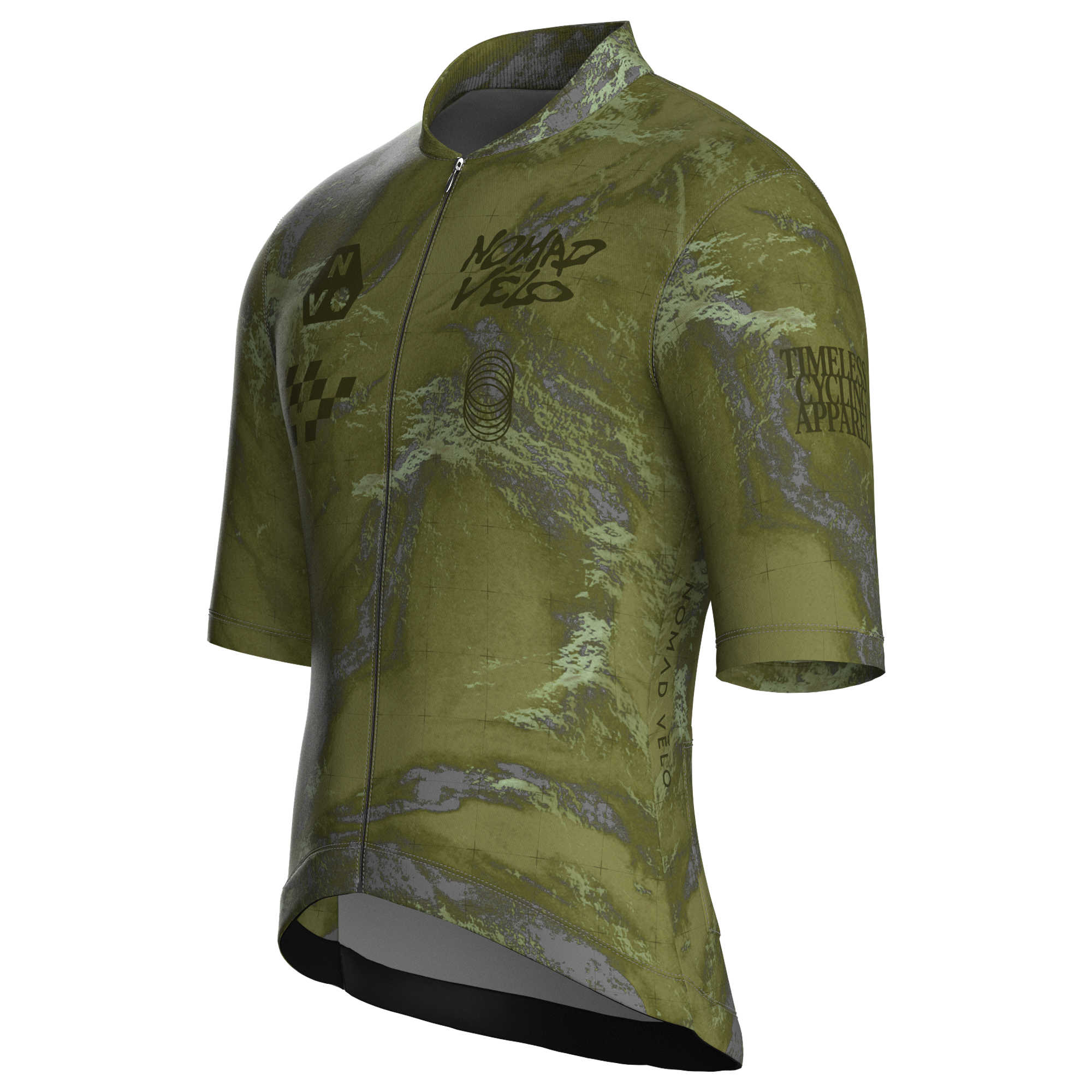 Legacy Olive Jersey – Cycling Short Sleeve Race Fit