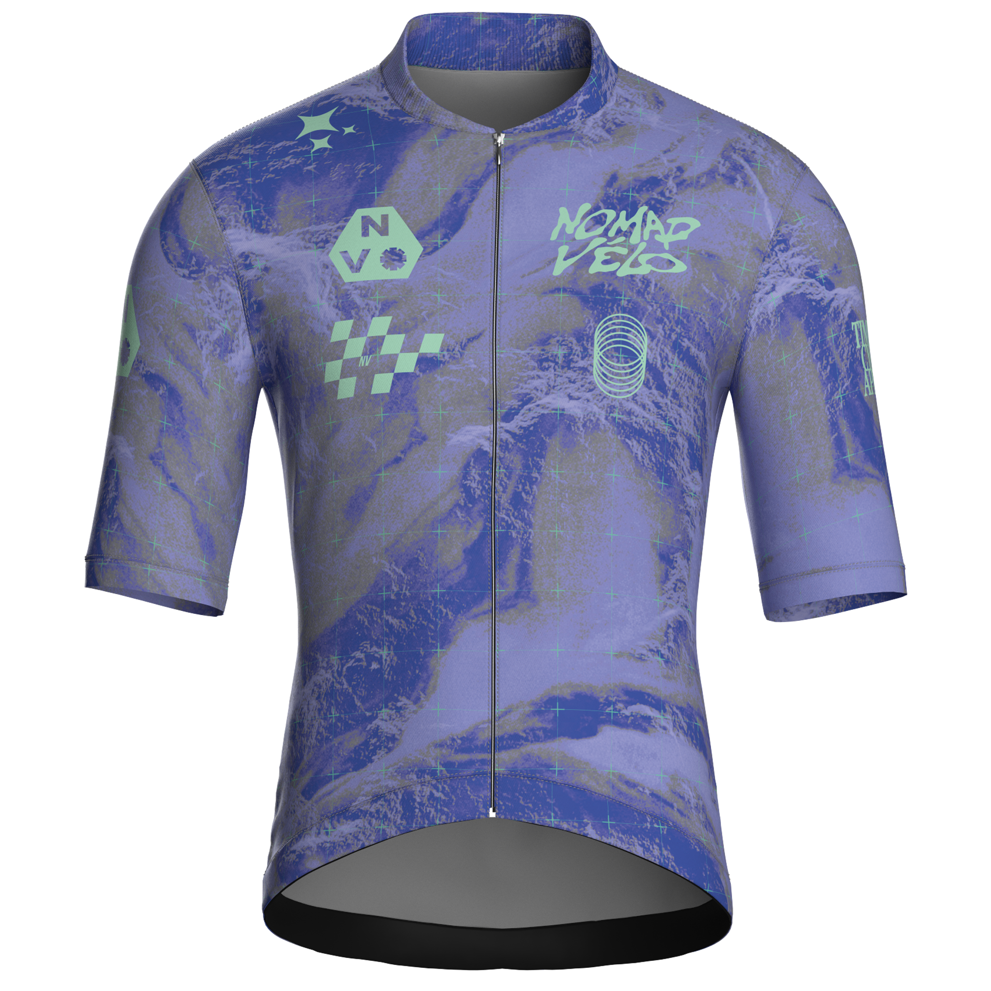 Legacy Violet Jersey – Cycling Short Sleeve Race Fit
