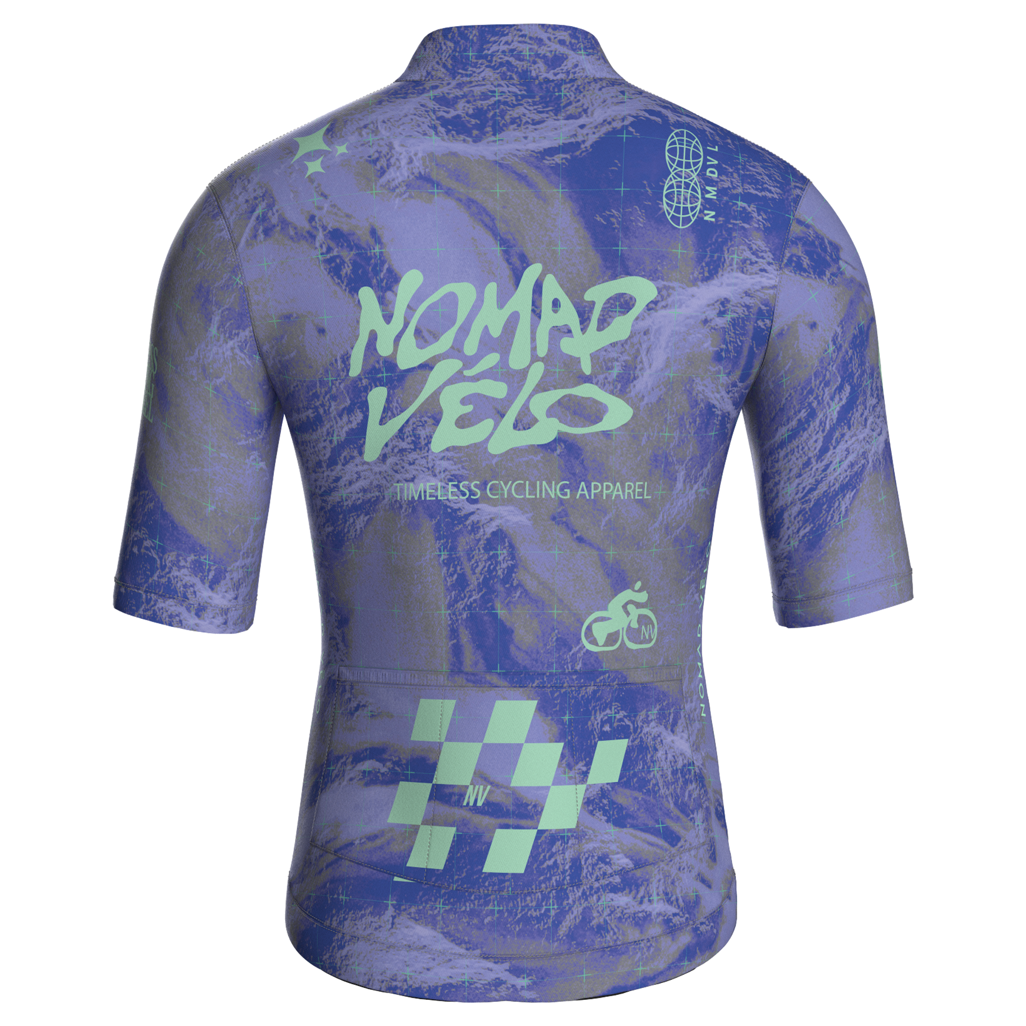 Legacy Violet Jersey – Cycling Short Sleeve Race Fit