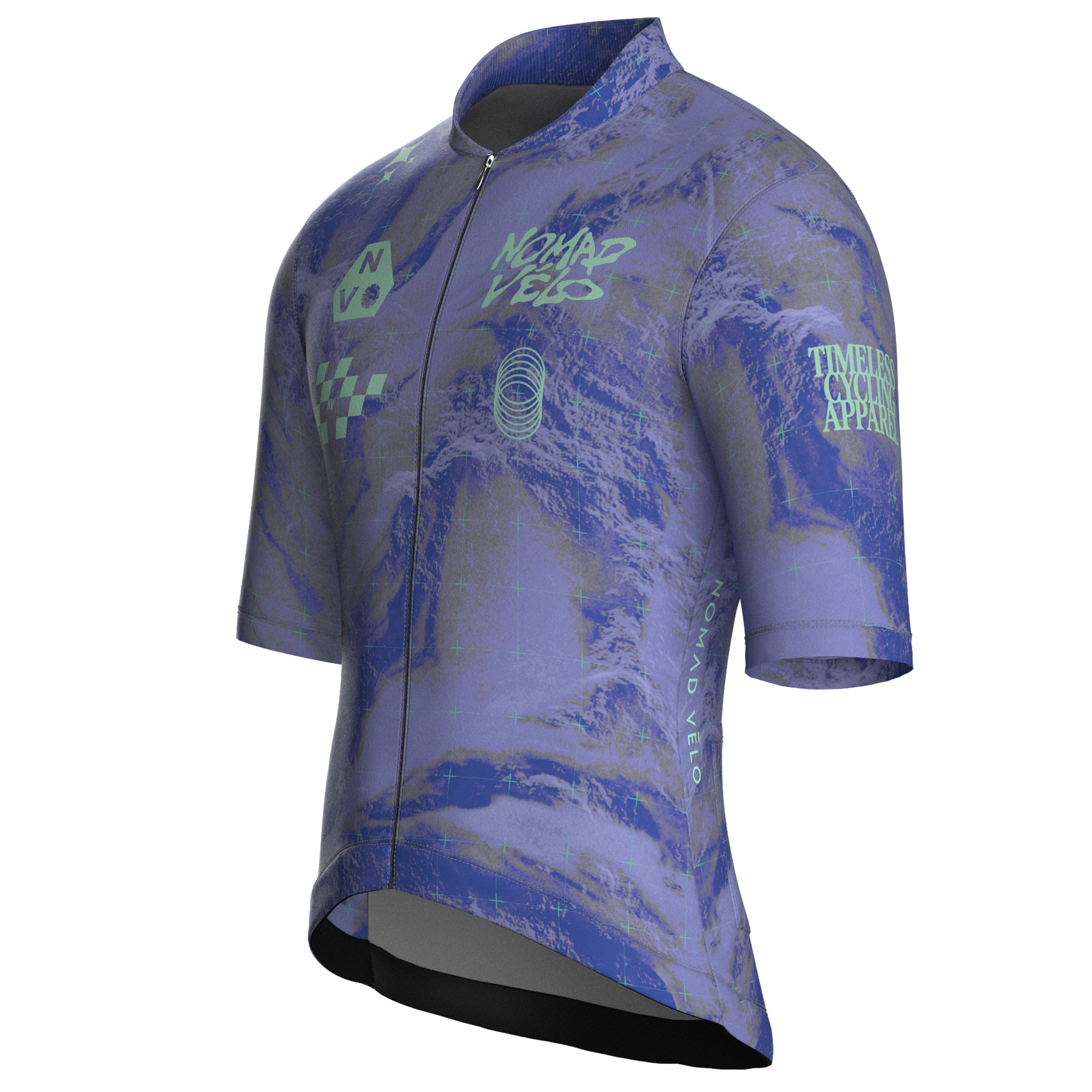 Legacy Violet Jersey – Cycling Short Sleeve Race Fit