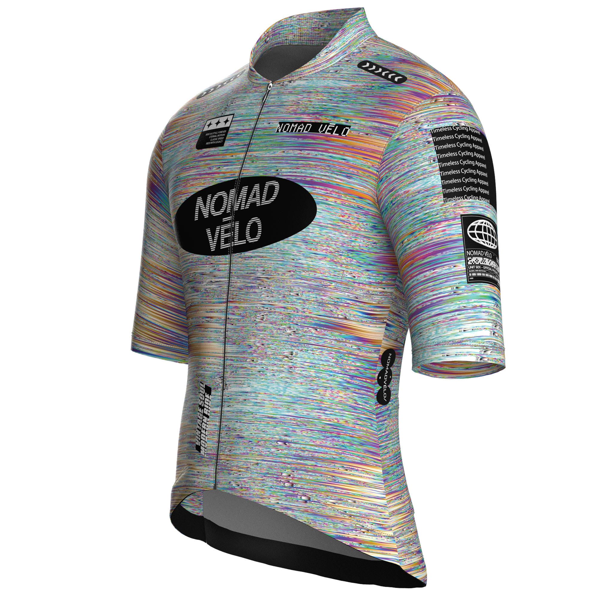 Prism Silver Jersey – Cycling Short Sleeve Race Fit