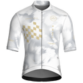 Altitude White Jersey – Cycling Short Sleeve Race Fit