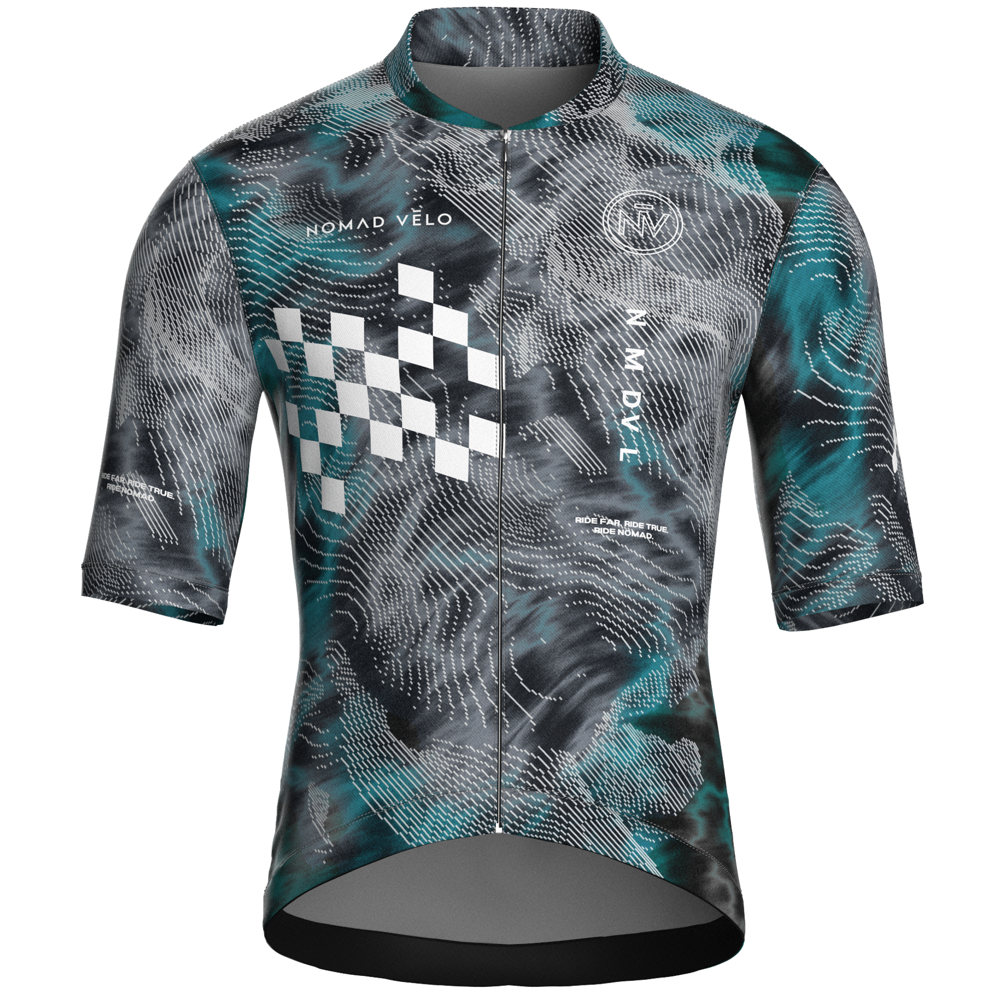 Altitude Teal Jersey – Cycling Short Sleeve Race Fit