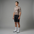 Tan Rainbow Aero Cycling Jersey - Tan Rainbow Jersey