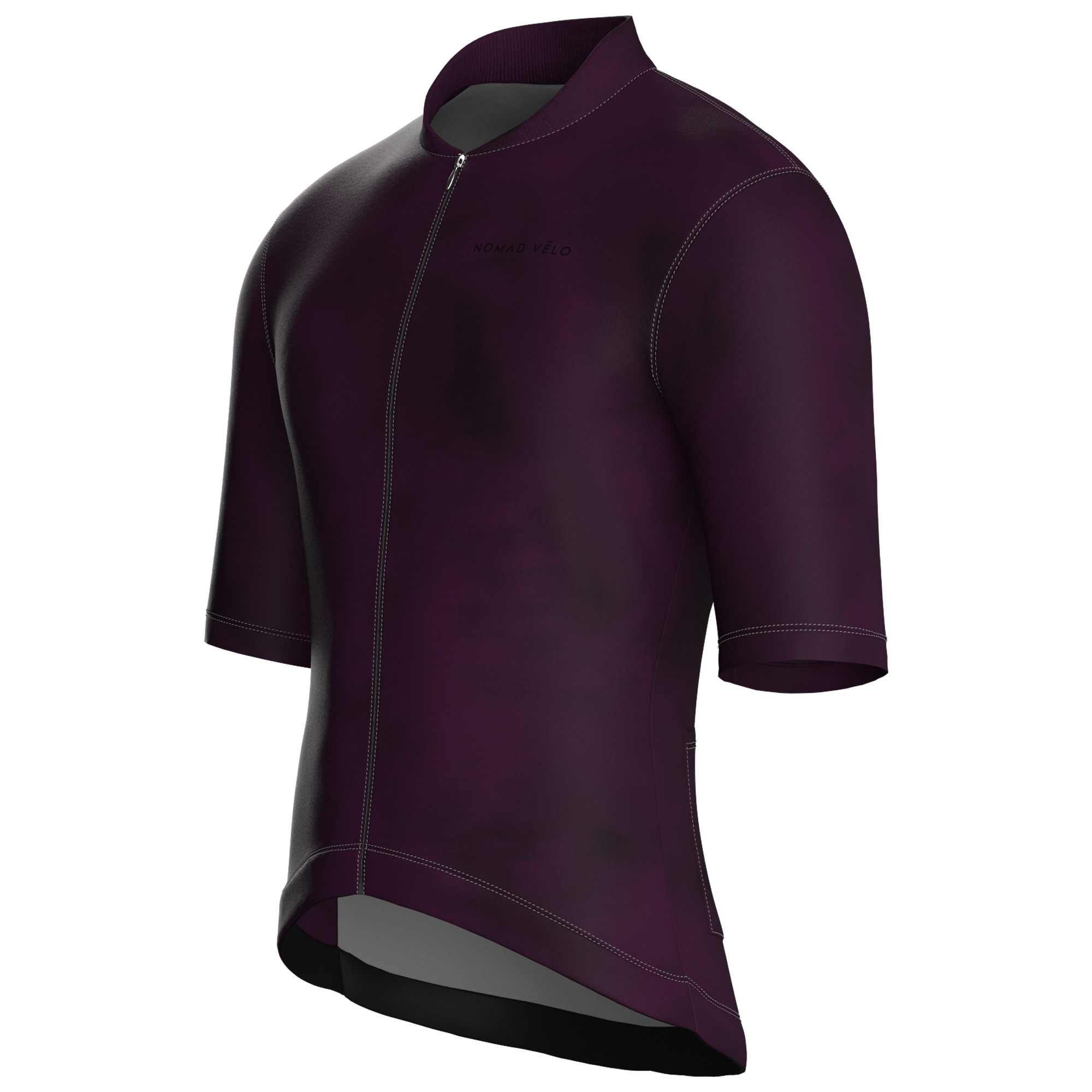 Aura Plum Jersey – Cycling Short Sleeve Race Fit