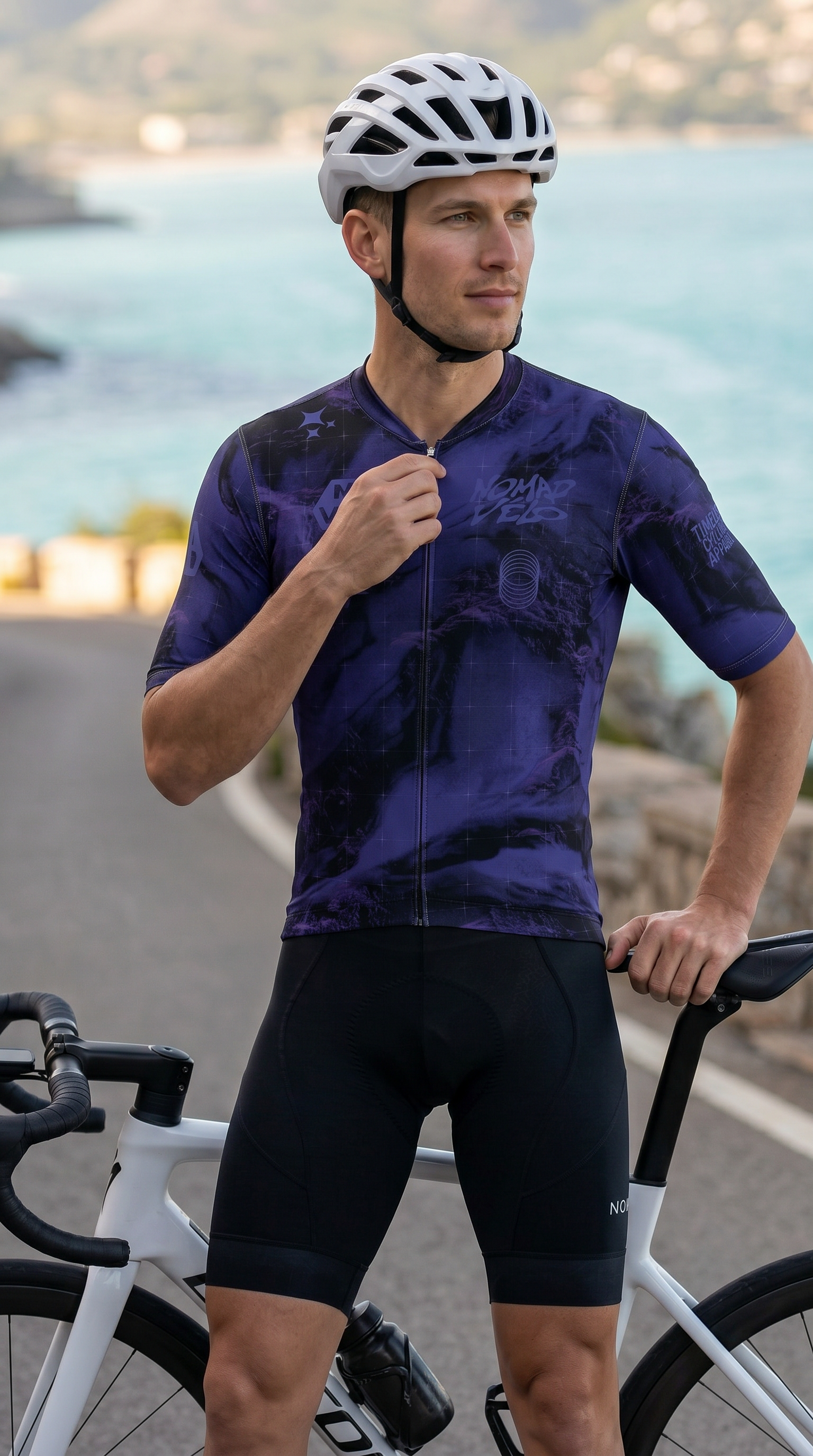 Legacy Indigo Jersey – Cycling Short Sleeve Race Fit