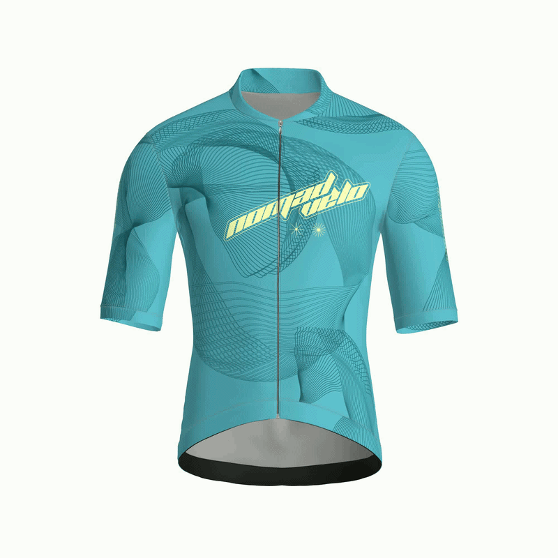 Breakaway Turq Short Sleeve Jersey | Nomad Vélo