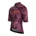 Breakaway Burgundy Short Sleeve Jersey | Nomad Vélo