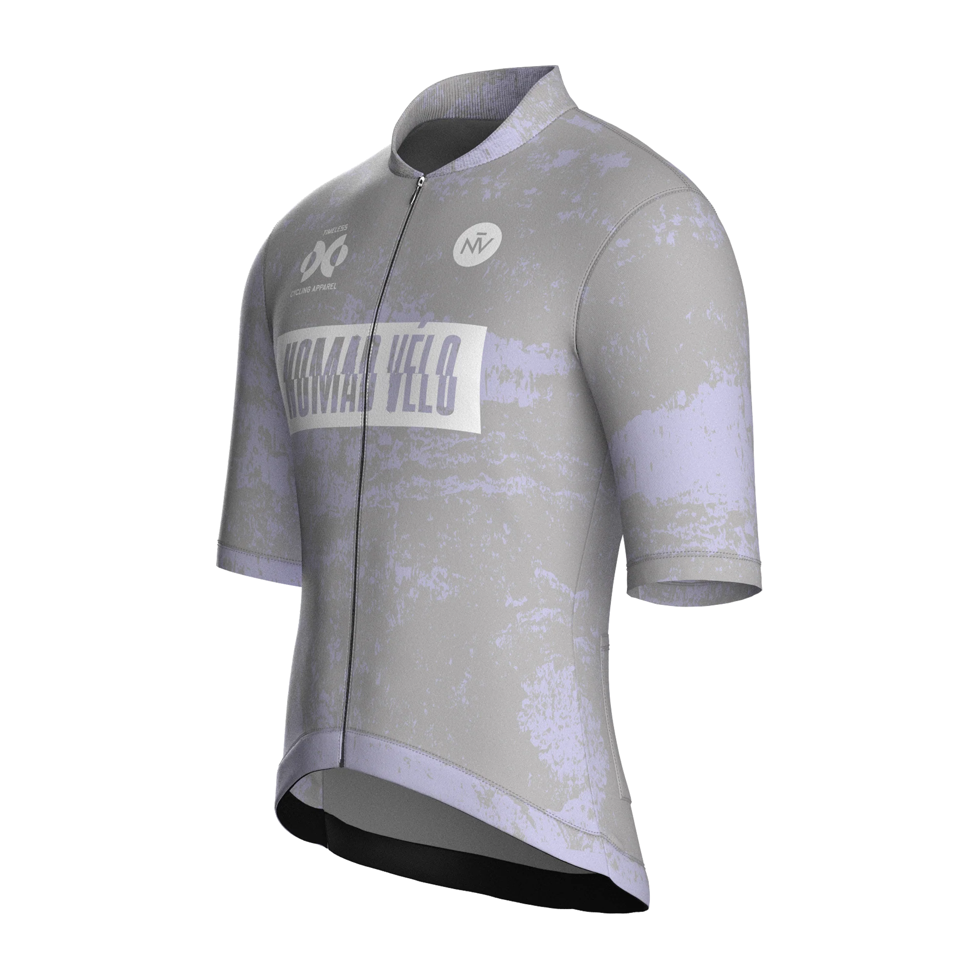 Brutal Grey Short Sleeve Jersey | Nomad Vélo