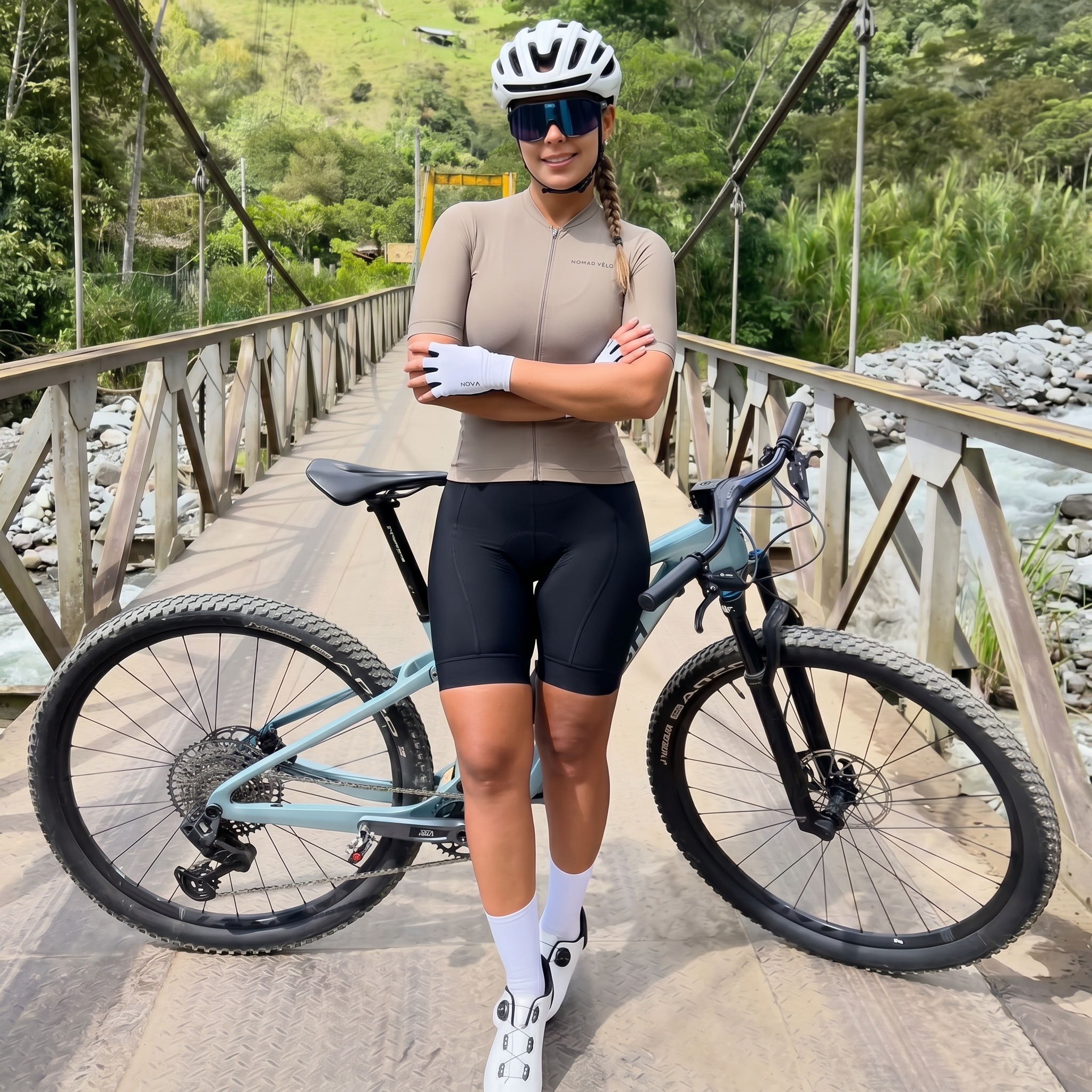 Pure Brown Jersey – Cycling Short Sleeve Race Fit