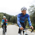 Cycling Pacific Blue Jersey – Long Sleeve Aero Fit for Climbs | Nomad Vélo
