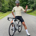 Pure Cream Jersey – Cycling Short Sleeve Race Fit