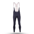 Cycling Blue Bib Tights – Thermal Race Slim Fit Winter Riding | Nomad Vélo