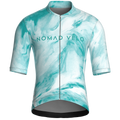 Obsidian Aqua Short Sleeve Jersey | Nomad Vélo
