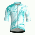 Obsidian Aqua Short Sleeve Jersey | Nomad Vélo