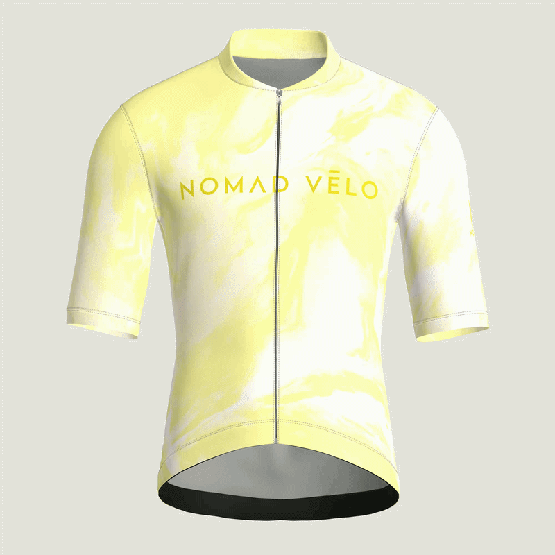Obsidian Lemon Short Sleeve Jersey | Nomad Vélo